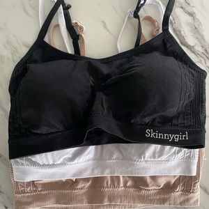 Skinnygirl sports bras. 3 pack. Size M. NWOT